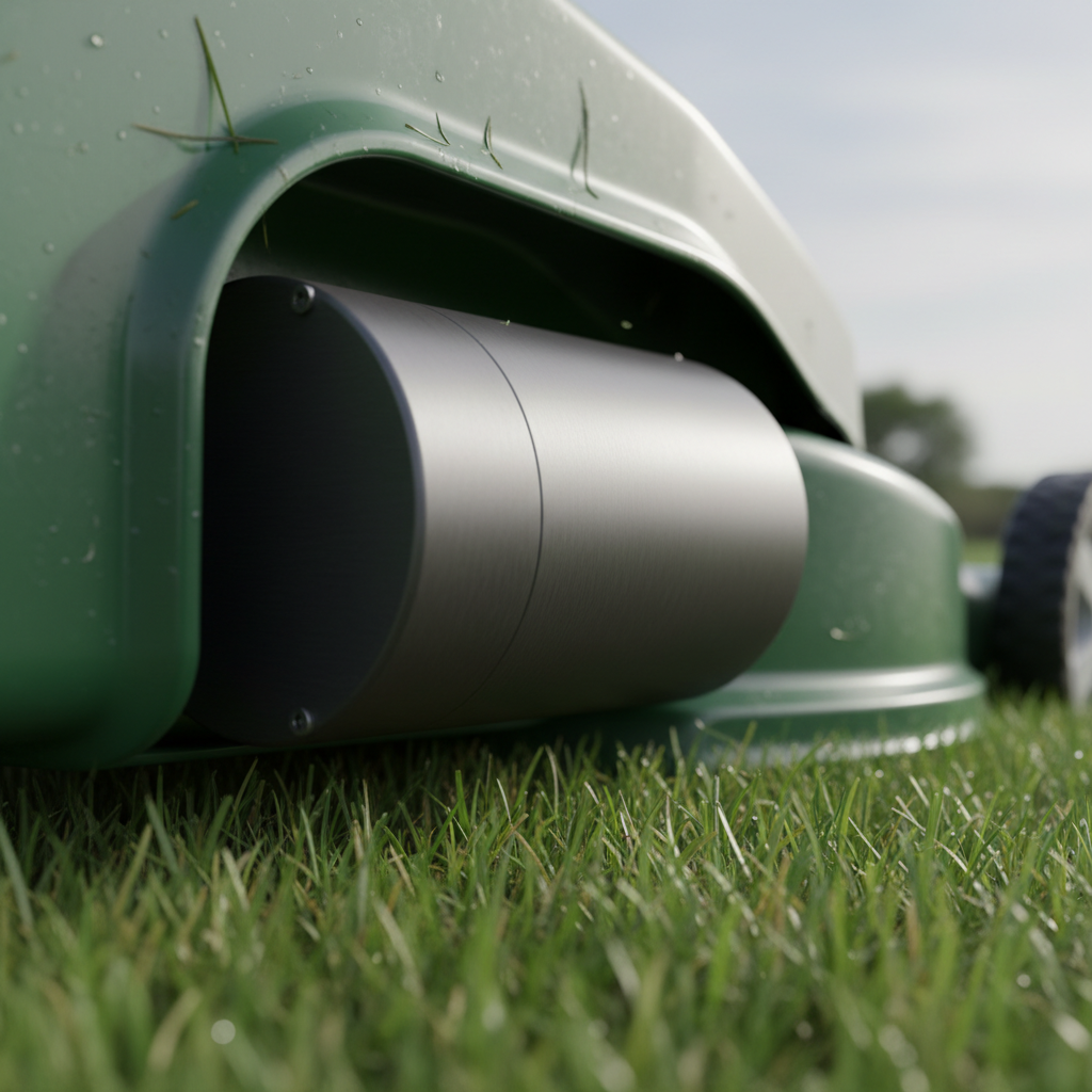 Sealed electric motor housing on a walk-behind mower deck