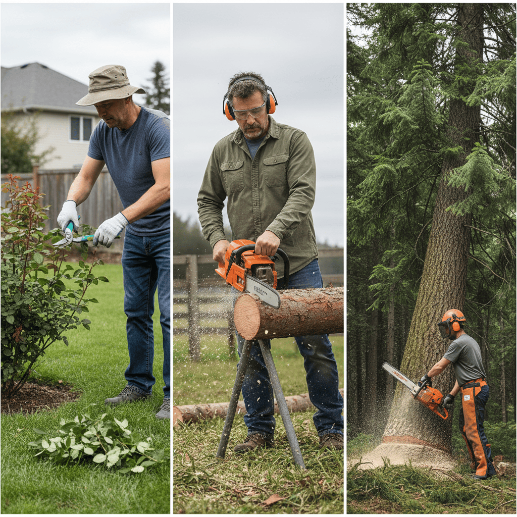 Three use cases demonstrating different chainsaw applications