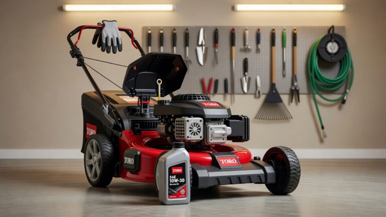 What Oil Does a Toro Lawn Mower Take? (By Engine Type, Grade & Capacity)