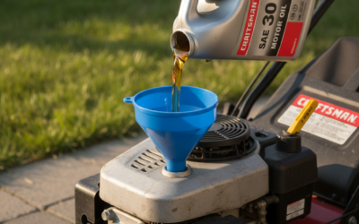 What Oil Does a Craftsman Lawn Mower Use? (Type, Viscosity & Capacity Guide)
