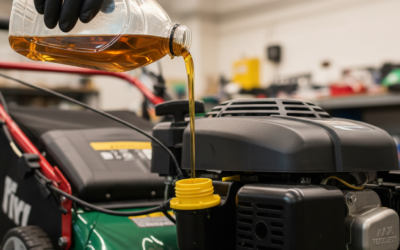 What Type of Oil Does a Lawn Mower Use? (4-Stroke, 2-Stroke & Temperature Guide)