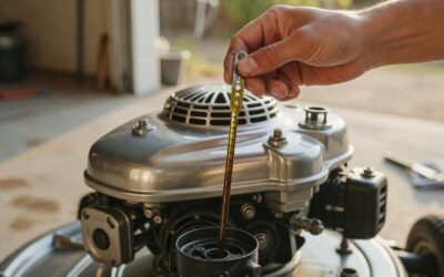 What Type of Oil for a Riding Lawn Mower: Viscosity, Synthetic vs. Conventional, and API Ratings