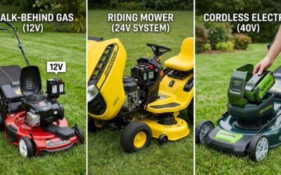 What Volt Is a Lawn Mower Battery? (Voltage Guide by Mower Type)