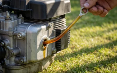 When Should You Change the Oil in a Lawn Mower?