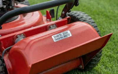 Where Is the Model Number on a Toro Lawn Mower?