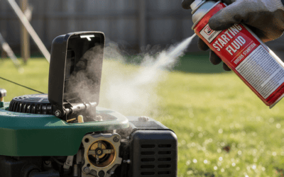 Where Should You Spray Starting Fluid on a Lawn Mower? (Step-by-Step Guide)