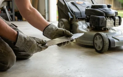 Which Way Does a Mower Blade Go On?