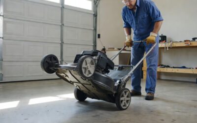 Which Way to Tilt a Lawn Mower: Safe Direction for Gas and Electric Mowers