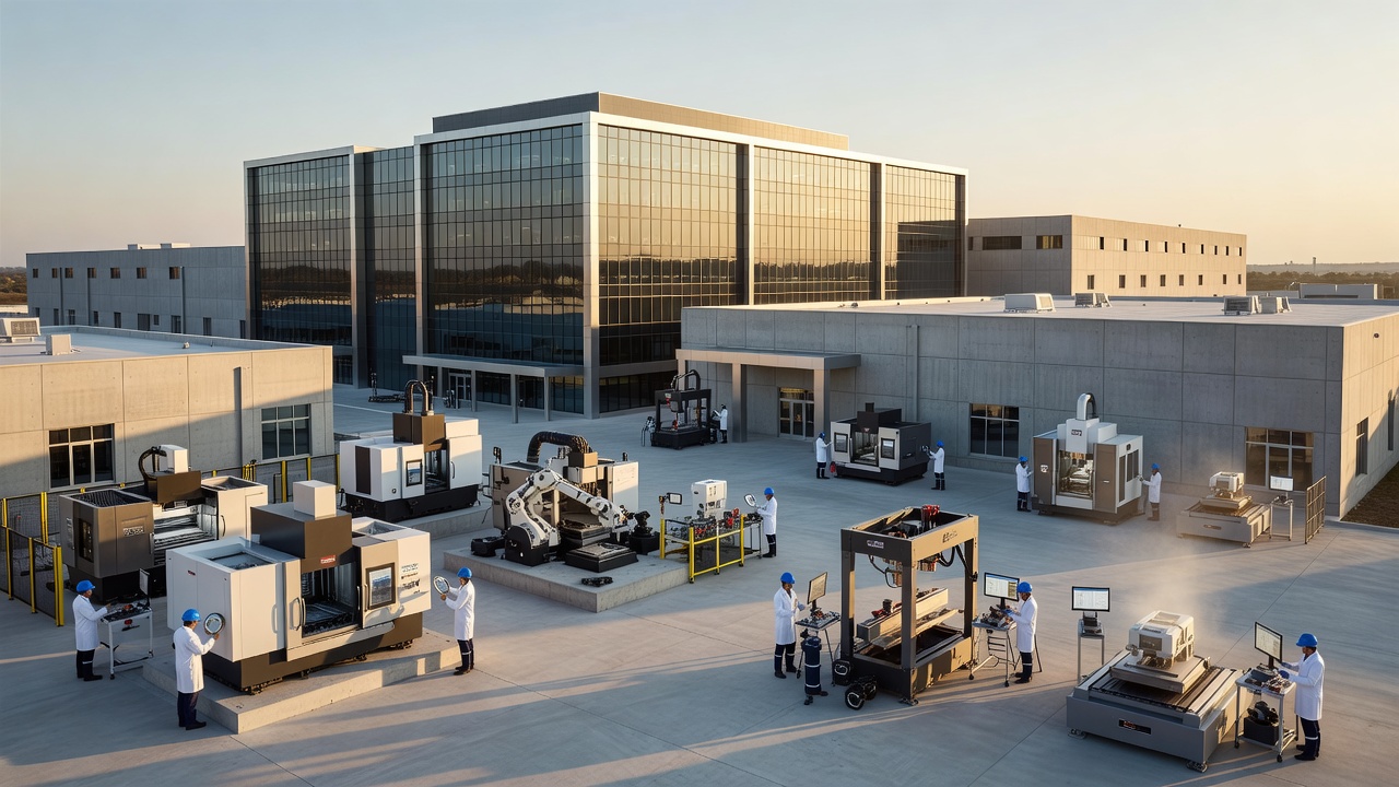 Who is the current manufacturer of Craftsman lawn mowers? Modern manufacturing facility representing Stanley Black & Decker's production capabilities