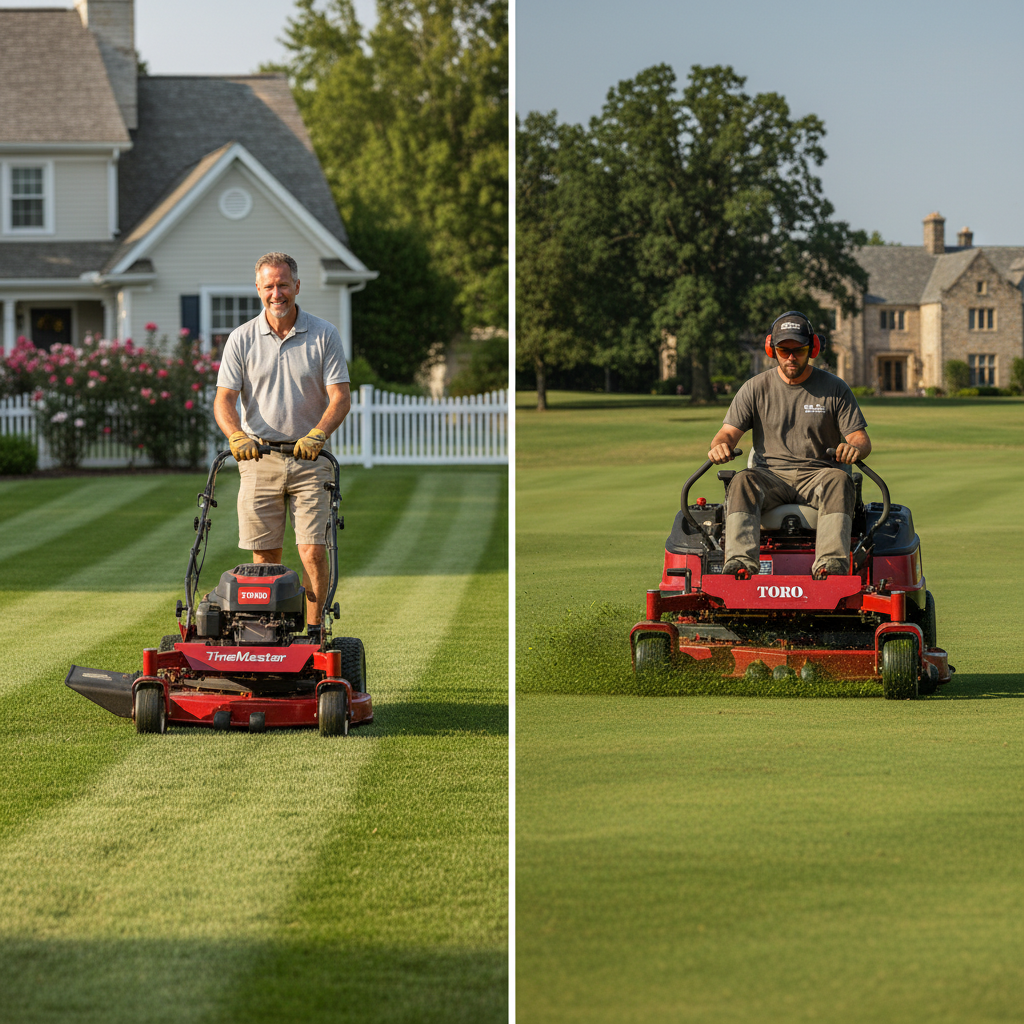 Who Manufactures Toro Lawn Mowers? (Company Overview & Key Facts) Residential and professional use of Toro lawn mowers in different settings